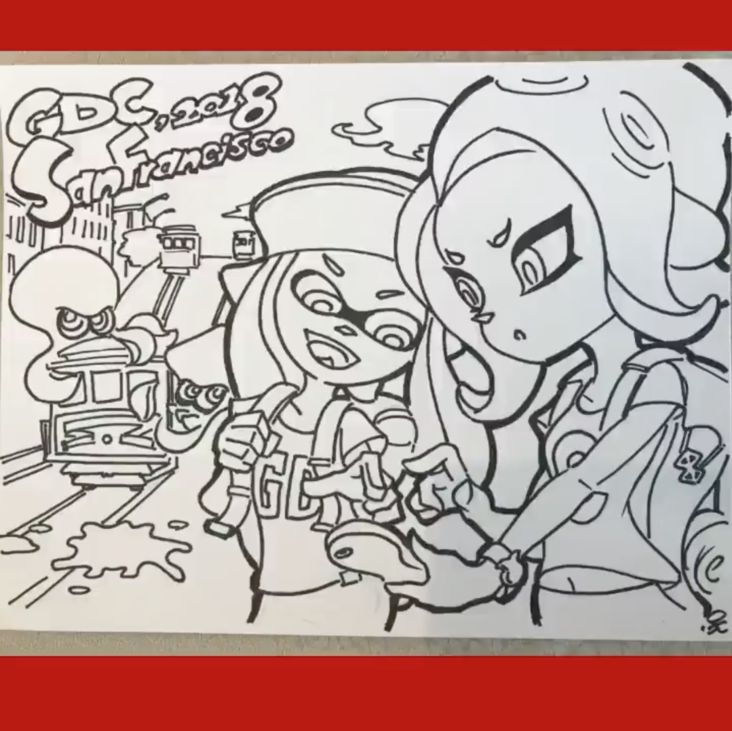splatoon 2 octo expansion coloring pages
